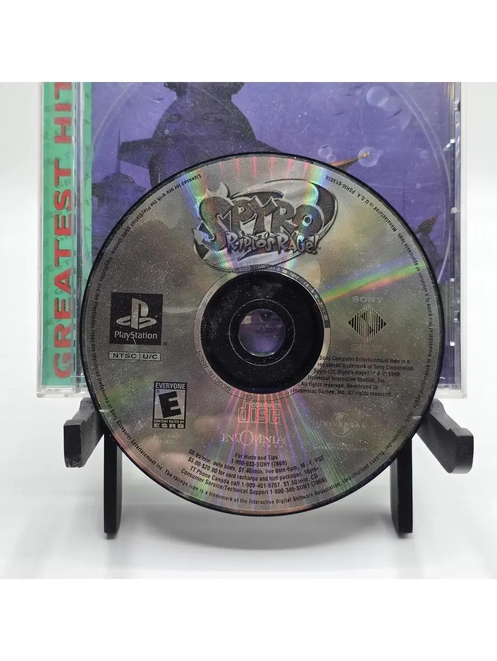 Spyro 2: Ripto's Rage! (Sony PlayStation PS1, 1999) Greatest Hits No Manual